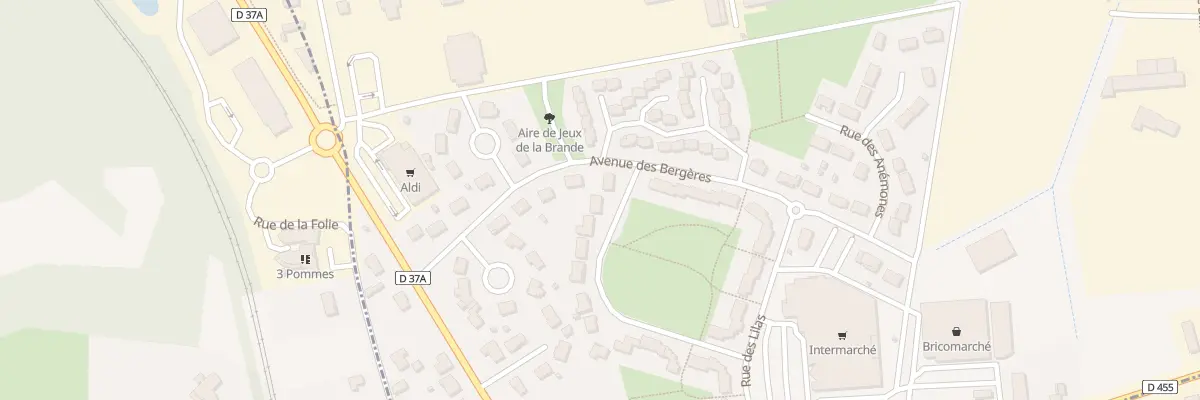 Plan du 29 Rue des Marguerites à Malicorne