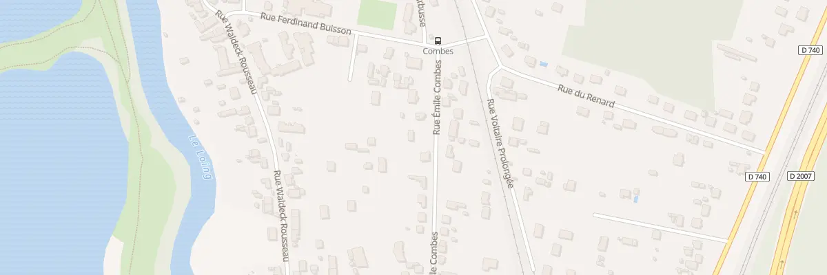 Plan du 33B Rue Emile Combes à Châlette-sur-Loing