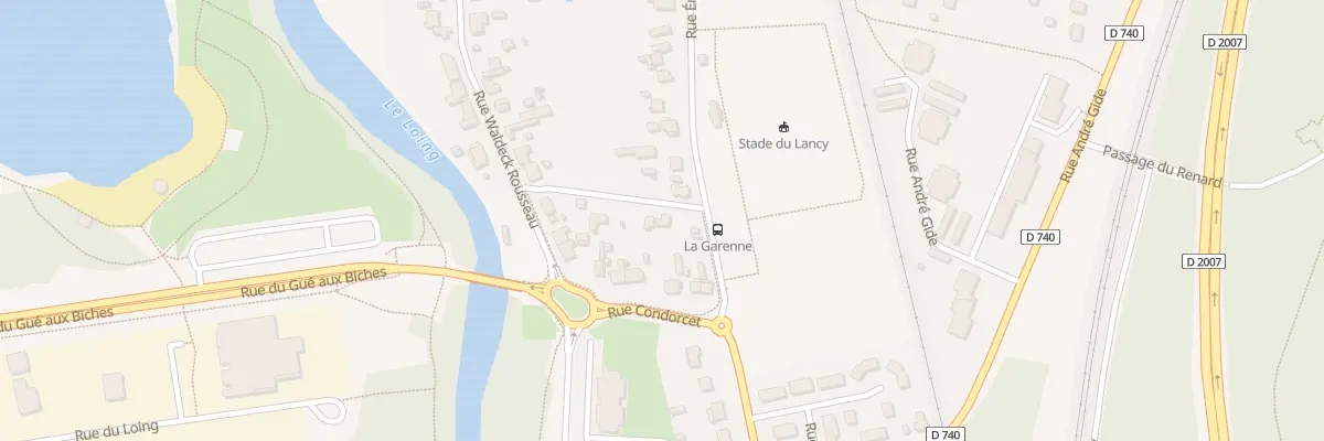 Plan du 1 Rue Emile Combes à Châlette-sur-Loing