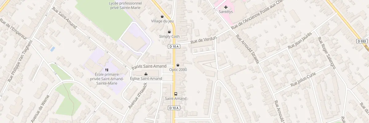 Plan du 27 Rue de la Gare à Bailleul