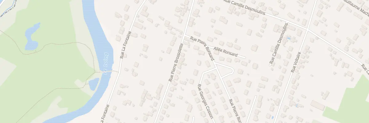 Plan du 25 Rue Pierre Brossolette à Châlette-sur-Loing
