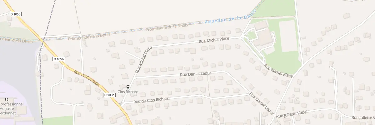 Plan du 22 Rue Daniel Leduc à Dampmart