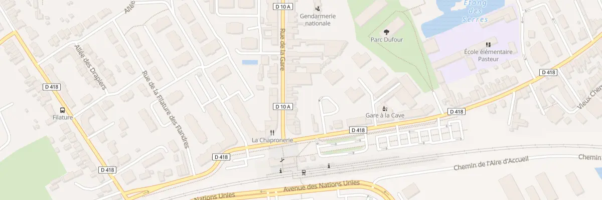 Plan du 187 Rue de la Gare à Bailleul