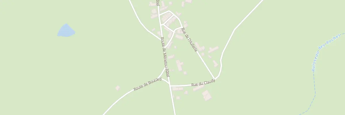 Plan du 150 Le Souchet à Subligny