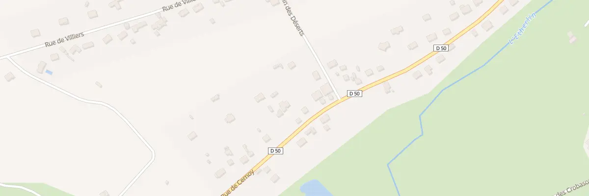 Plan du 48 Rue de Cernoy en Berry à Châtillon-sur-Loire