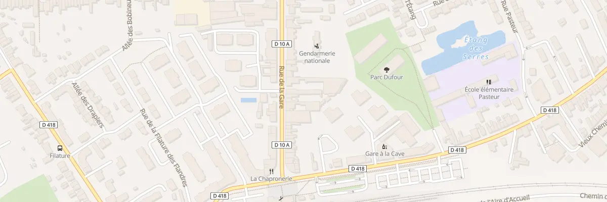 Plan du 169 Rue de la Gare à Bailleul