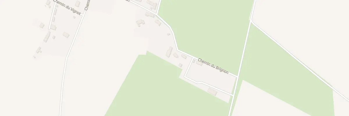 Plan du 10 Che du Brignon à Cornusse