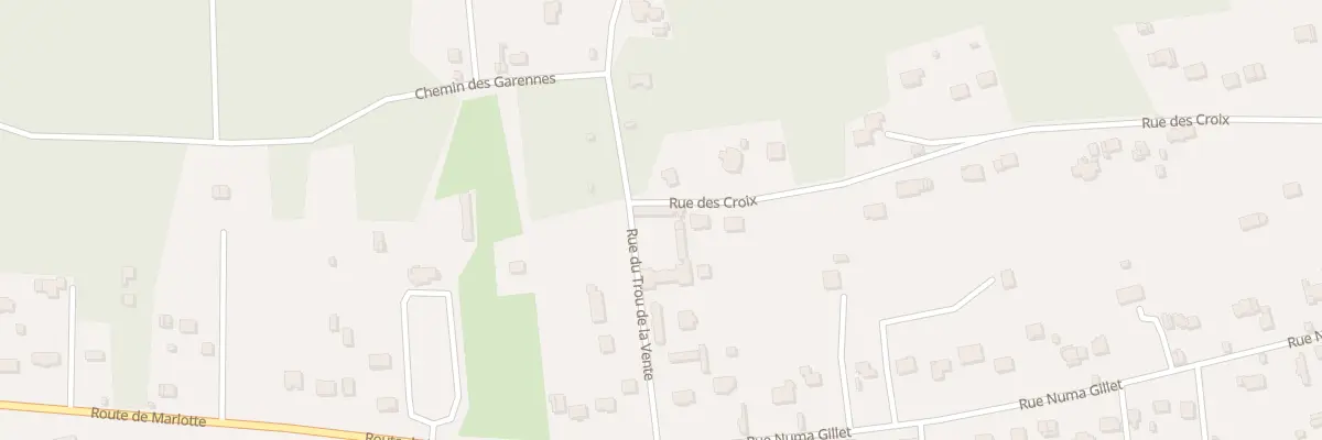 Plan du 2T Rue du Trou de la Vente à Montigny-sur-Loing