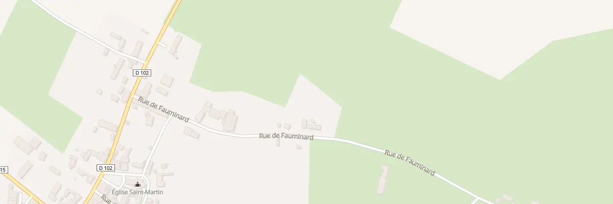 Plan du 7 Rue de Fauminard à Cornusse
