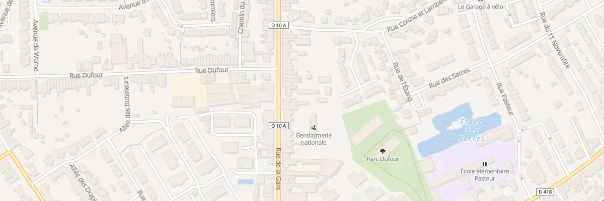 Plan du 145 Rue de la Gare à Bailleul