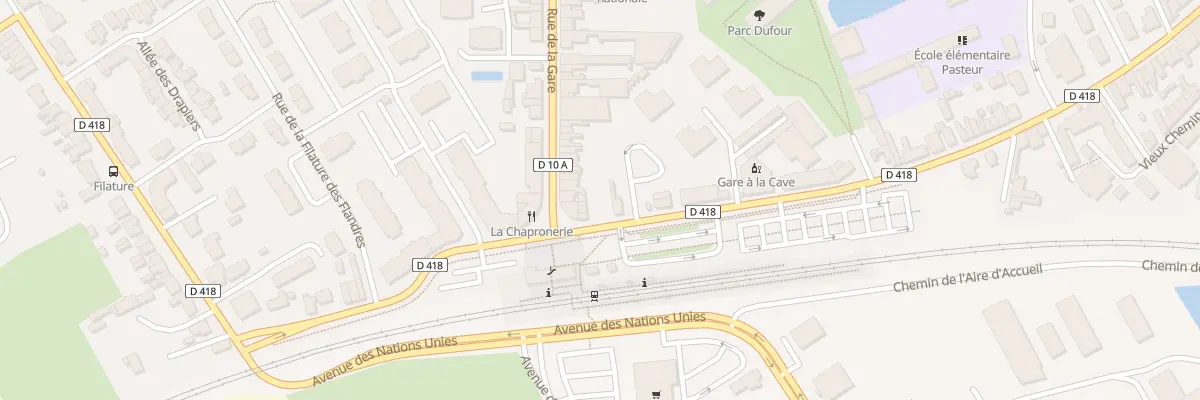 Plan du 197 Rue de la Gare à Bailleul