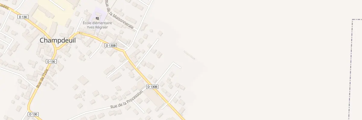 Plan du 9 Rue Marcel Bonnet à Champdeuil