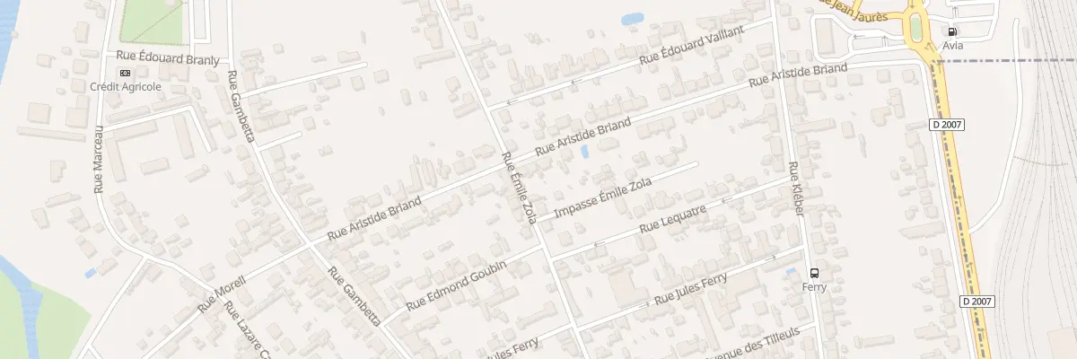Plan du 22B Rue Aristide Briand à Châlette-sur-Loing