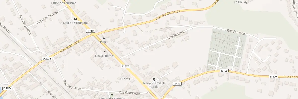 Plan du 2 Rue Farnault à Souppes-sur-Loing