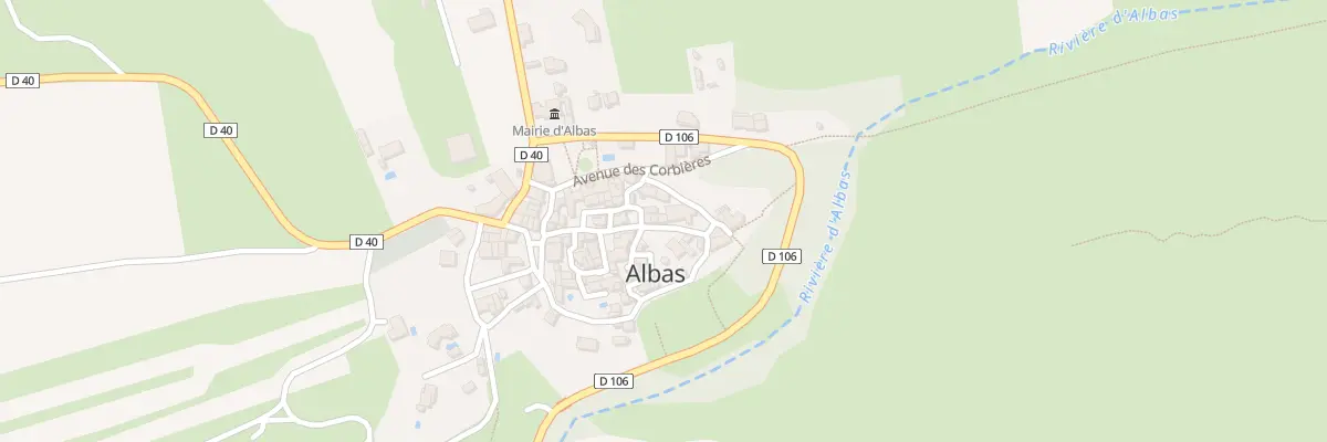 Plan du 2 Pl de l’Eglise à Albas