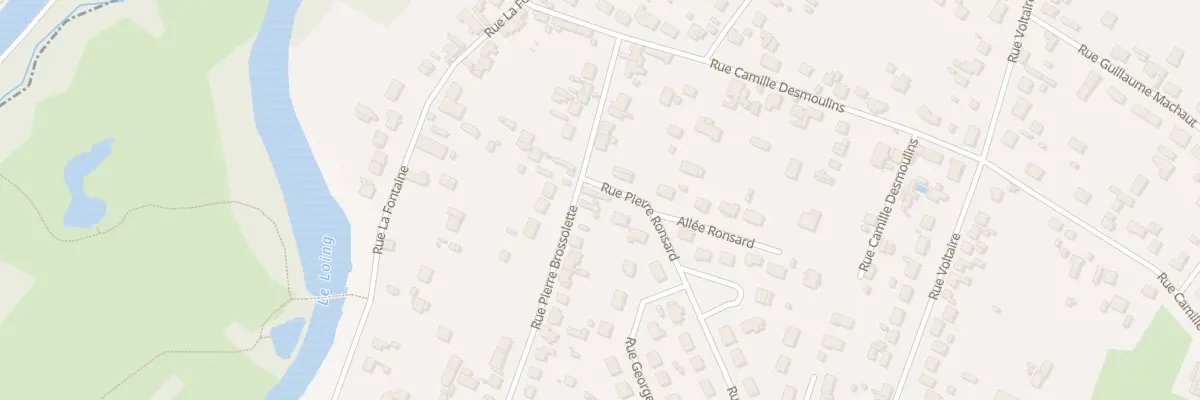 Plan du 33 Rue Pierre Brossolette à Châlette-sur-Loing