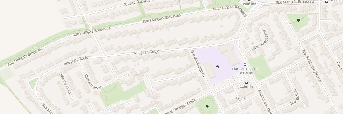 Plan du 10 Rue Jean Goujon à Dainville