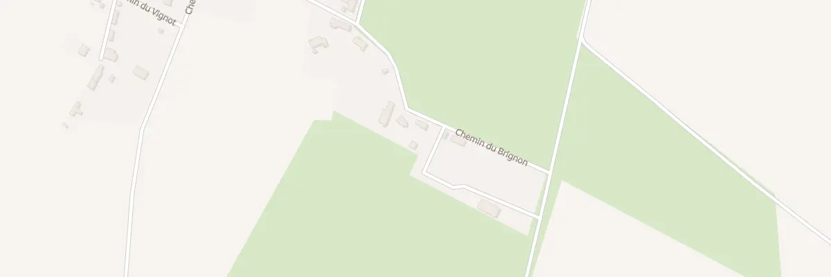 Plan du 12 Che du Brignon à Cornusse