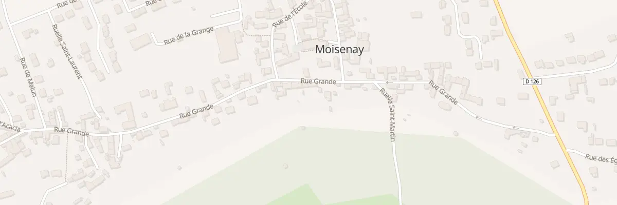 Plan du 16 Rue Grande à Moisenay