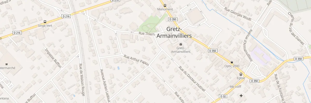 Plan du 2 Rue Berthelot à Gretz-Armainvilliers