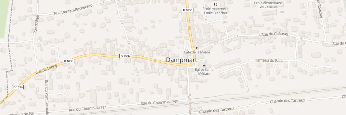 Plan du 12 Rue de Lagny à Dampmart