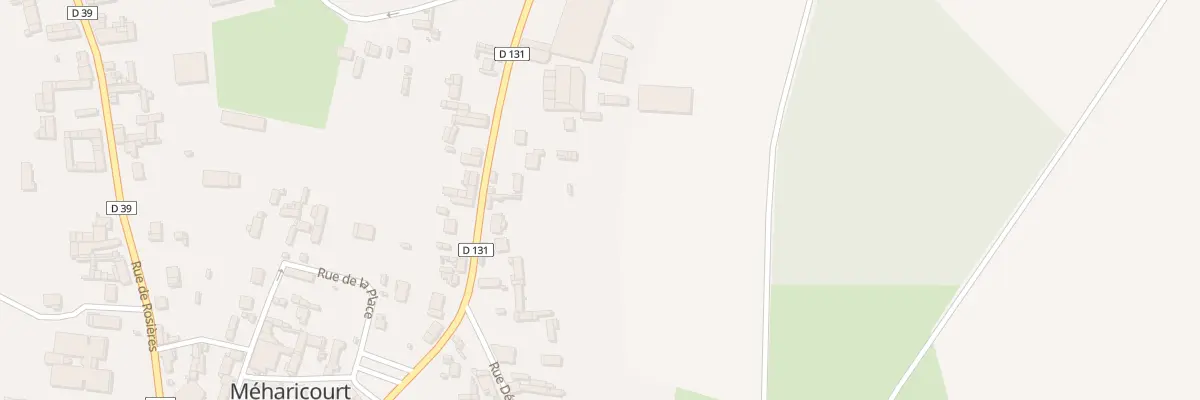 Plan du 20 Rue de Lihons à Méharicourt