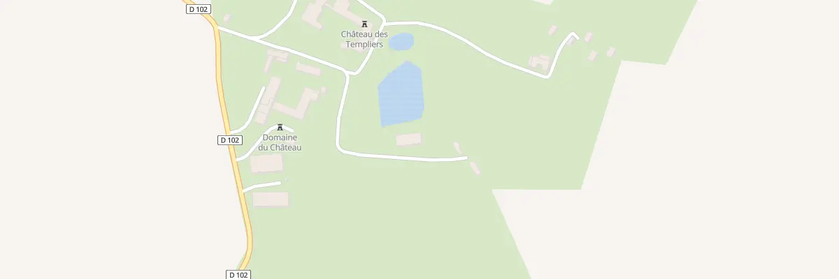 Plan du 104 Le Chateau à Cornusse