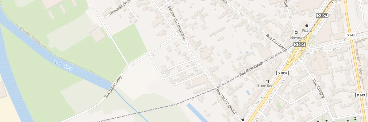 Plan du 64 Rue Lazare Carnot à Châlette-sur-Loing