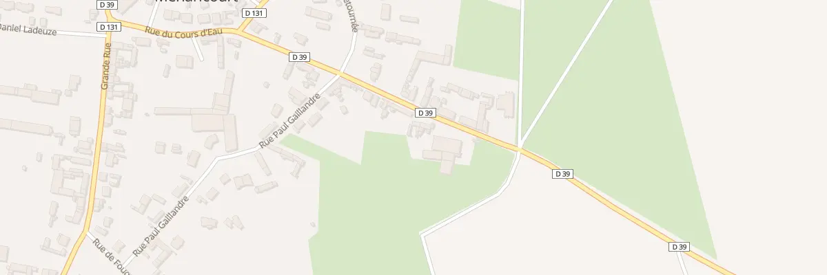 Plan du 14 Rue de Maucourt à Méharicourt