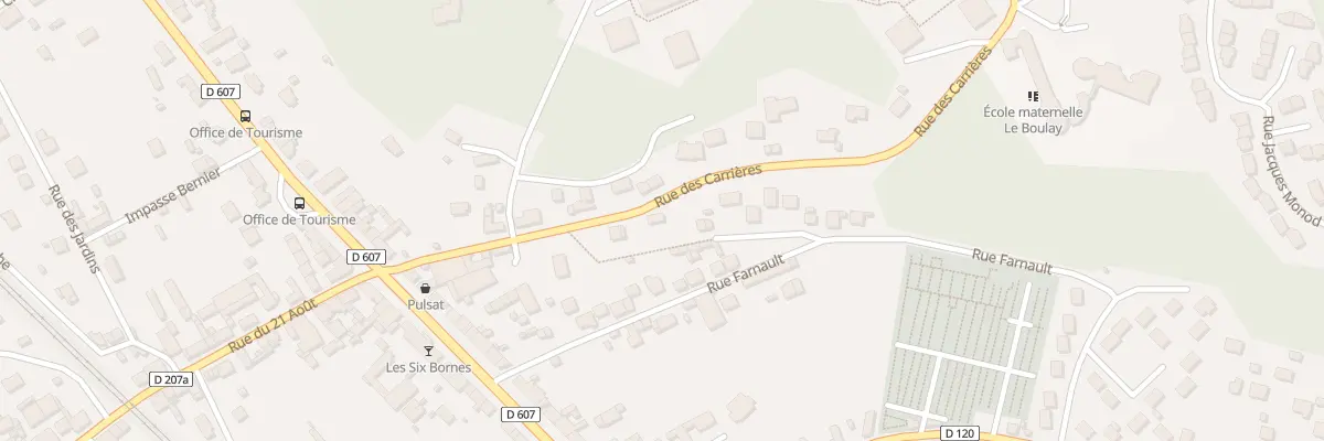 Plan du 8 Rue des Carrières à Souppes-sur-Loing