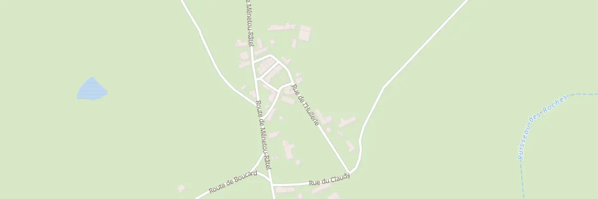 Plan du 2 Rue de la Saboterie à Subligny