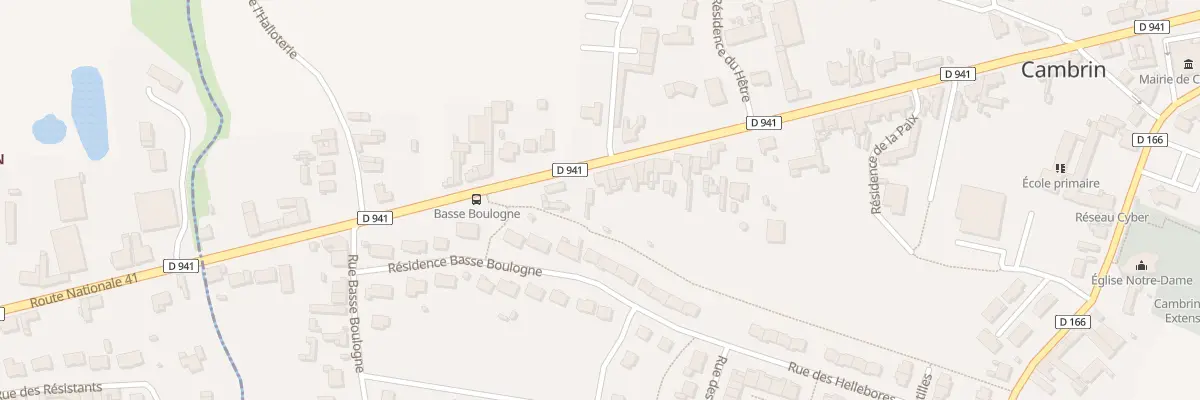 Plan du 32 Bd Louis Lesage à Cambrin