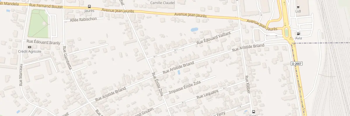 Plan du 35 Rue Aristide Briand à Châlette-sur-Loing