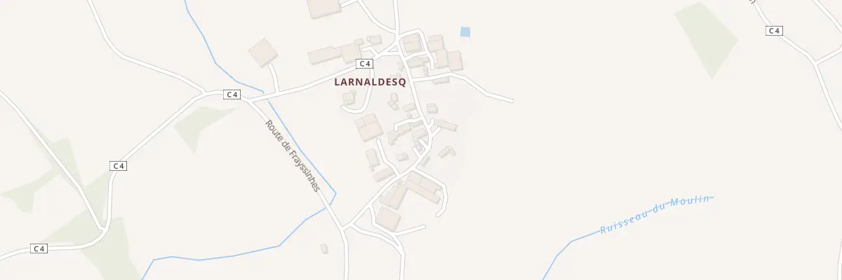 Plan du 5213 Larnaldesq au Vibal