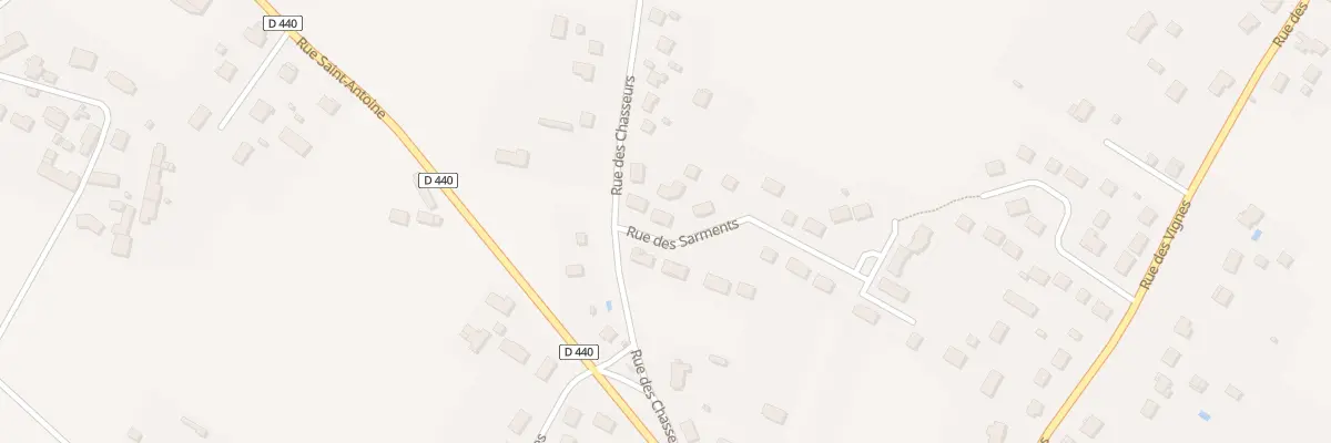 Plan du 3 Rue des Sarments à Cepoy