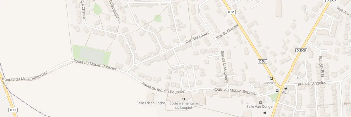 Plan du 22 Rue des Loups à Chanteloup-en-Brie