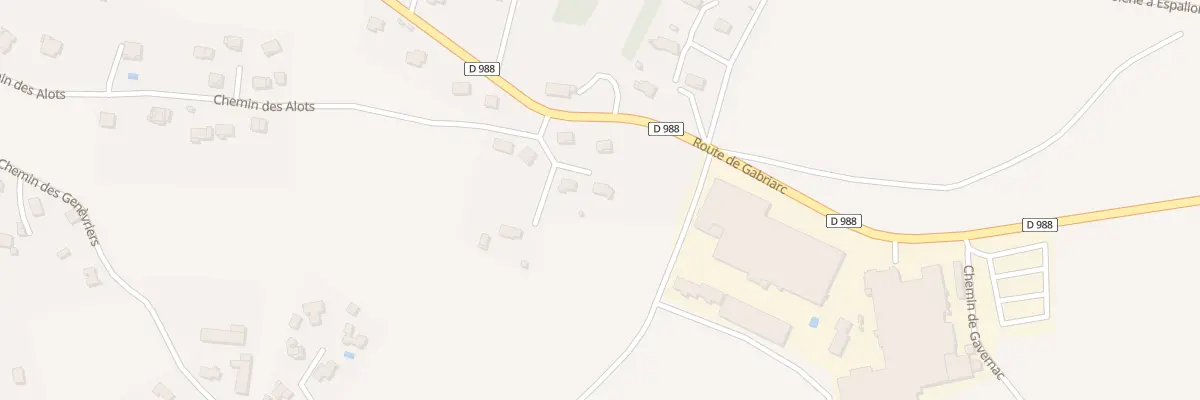 Plan du 5 Rue des Alots à Bozouls