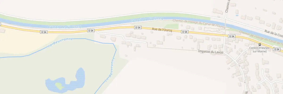 Plan du 1 Rue du Vieux Moulin à Fresnes-sur-Marne