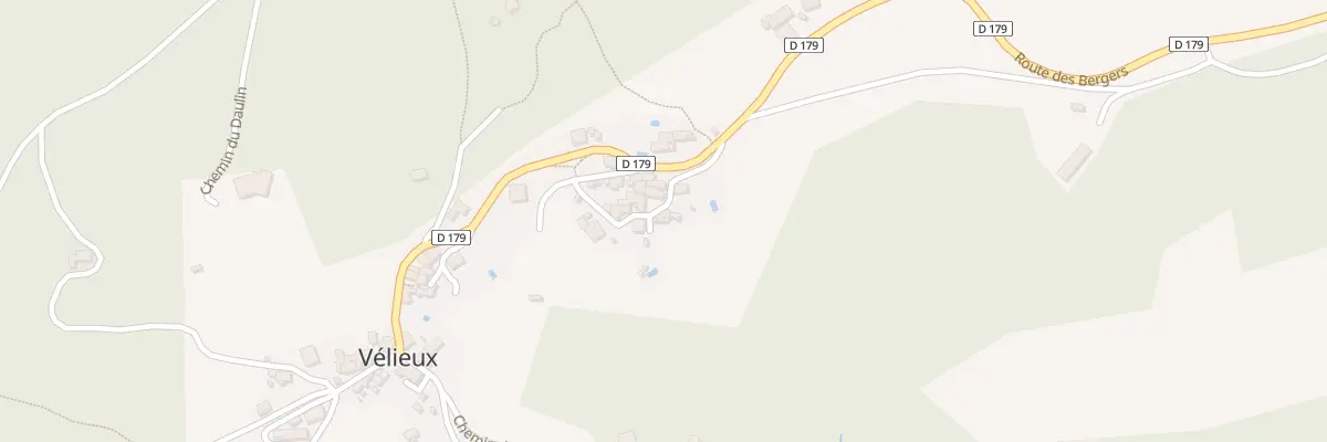 Plan du 5788F Les Pountets à Vélieux