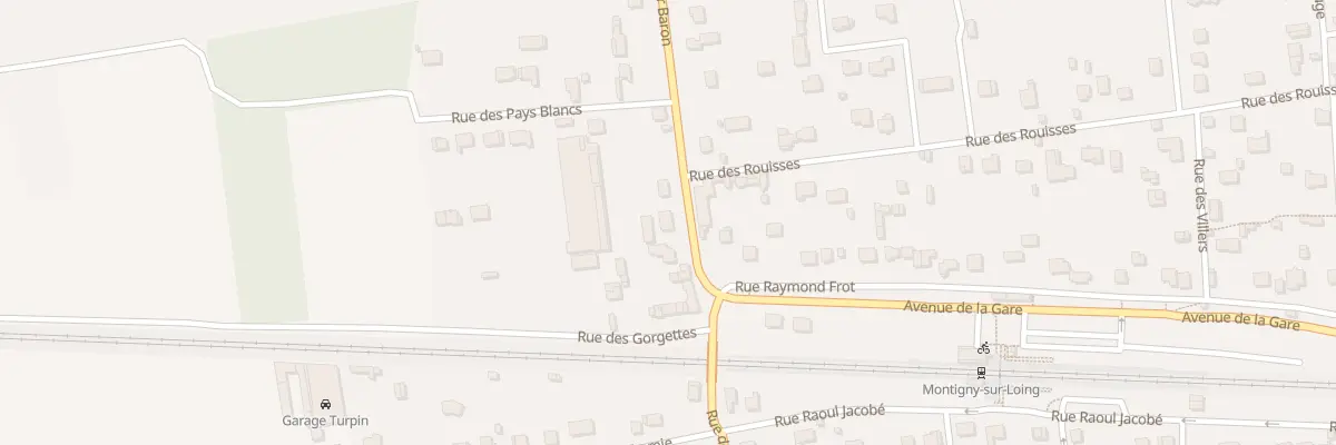 Plan du 5 Rue du Noyer Baron à Montigny-sur-Loing