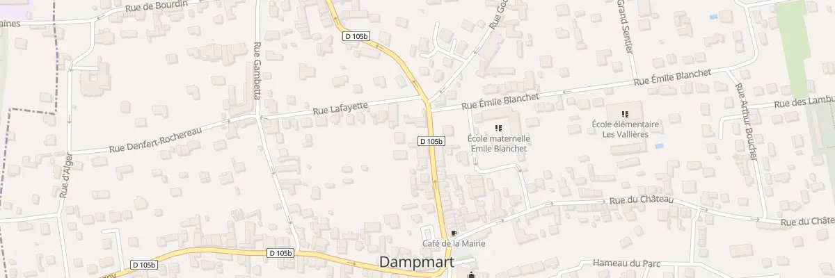Plan du 17 Rue de la République à Dampmart