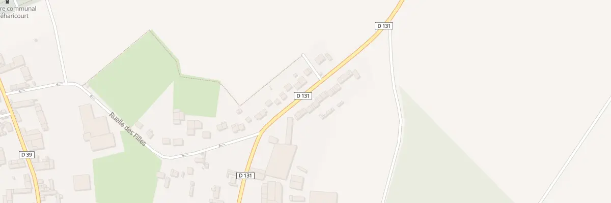 Plan du 40 Rue de Lihons à Méharicourt
