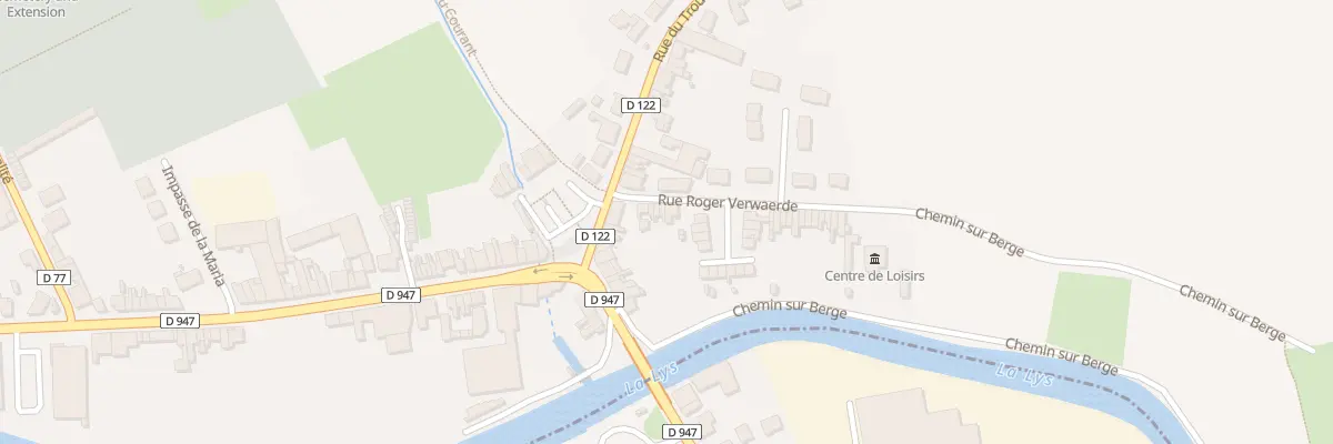 Plan du 10 Rue Roger Verwaerde à Estaires