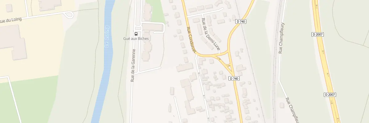 Plan du 19 Rue Condorcet à Châlette-sur-Loing