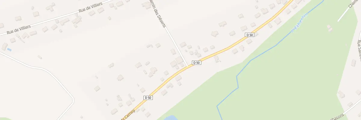Plan du 44 Rue de Cernoy en Berry à Châtillon-sur-Loire