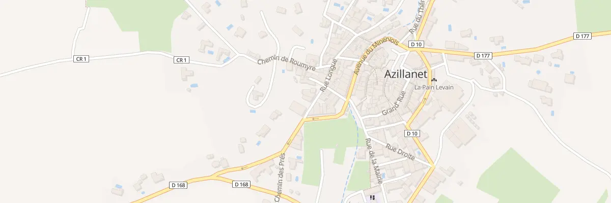 Plan du 5029 Rue Longue à Azillanet