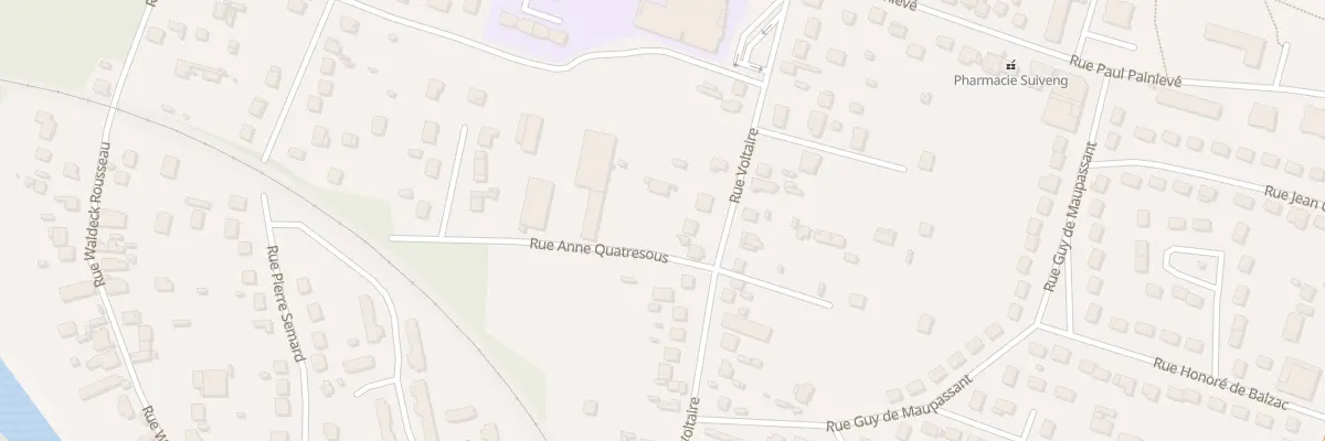 Plan du 33 Rue Voltaire à Châlette-sur-Loing