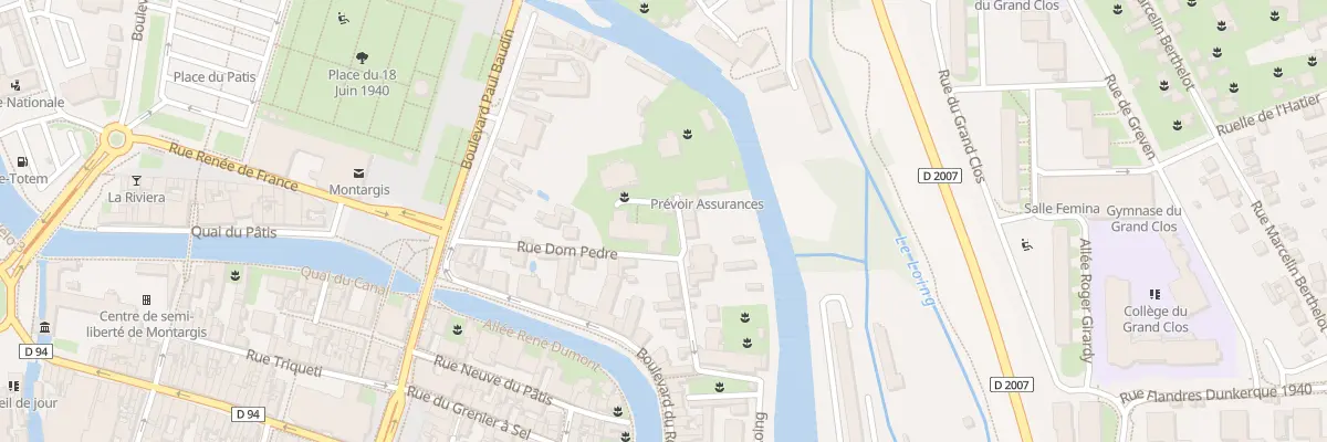 Plan du 17 Rue Dom Pèdre à Montargis