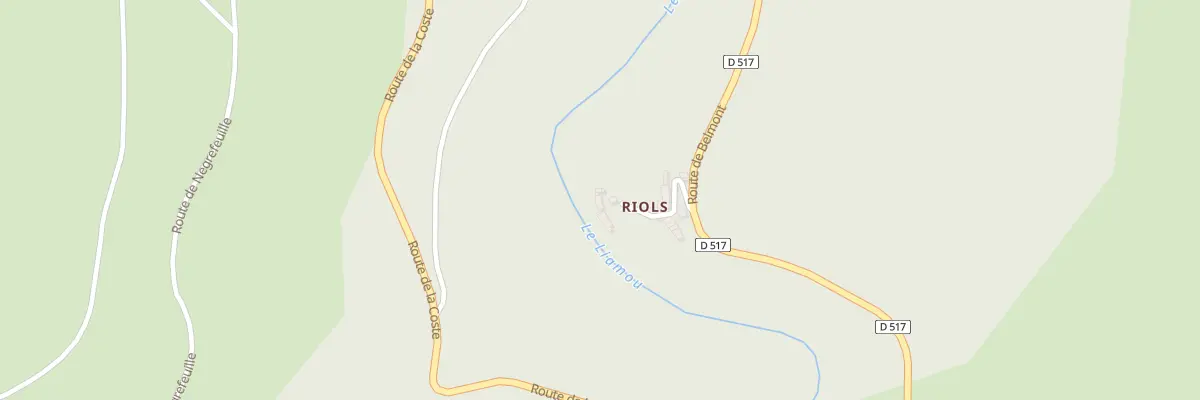 Plan du 5205 Riols à Murasson