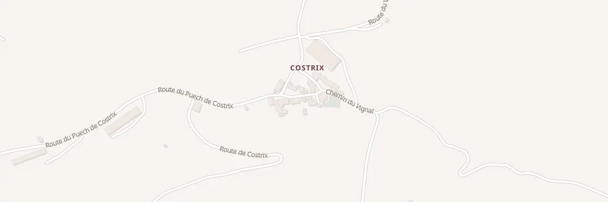 Plan du 5342A Costrix à Broquiès